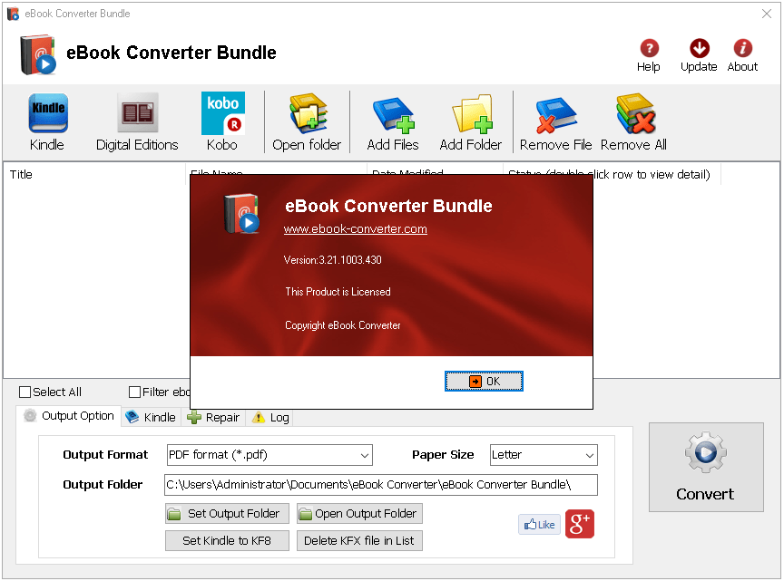 eBook Converter Bundle 3.23.11020.454 download the last version for apple