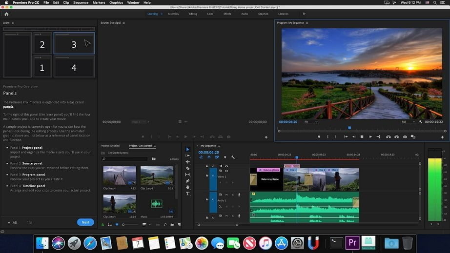 premier editing software for mac