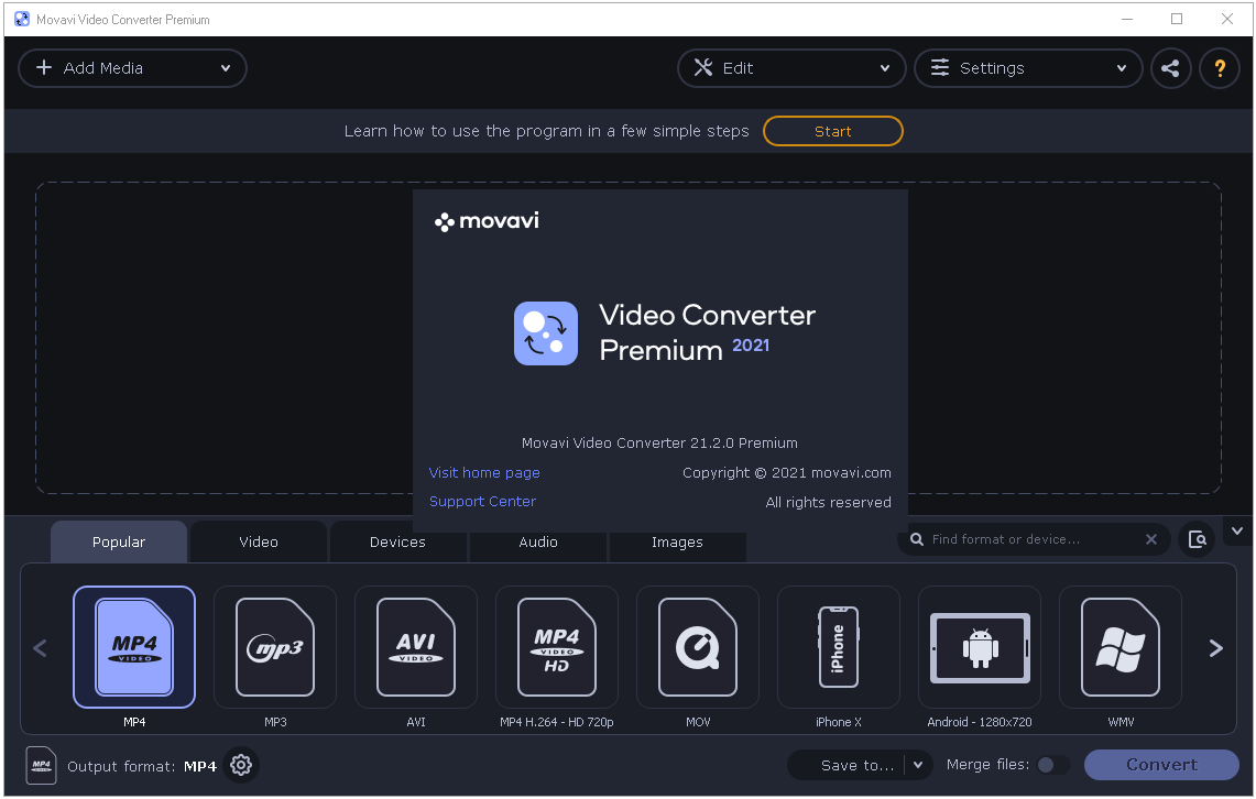 ключ movavi video converter 19 premium