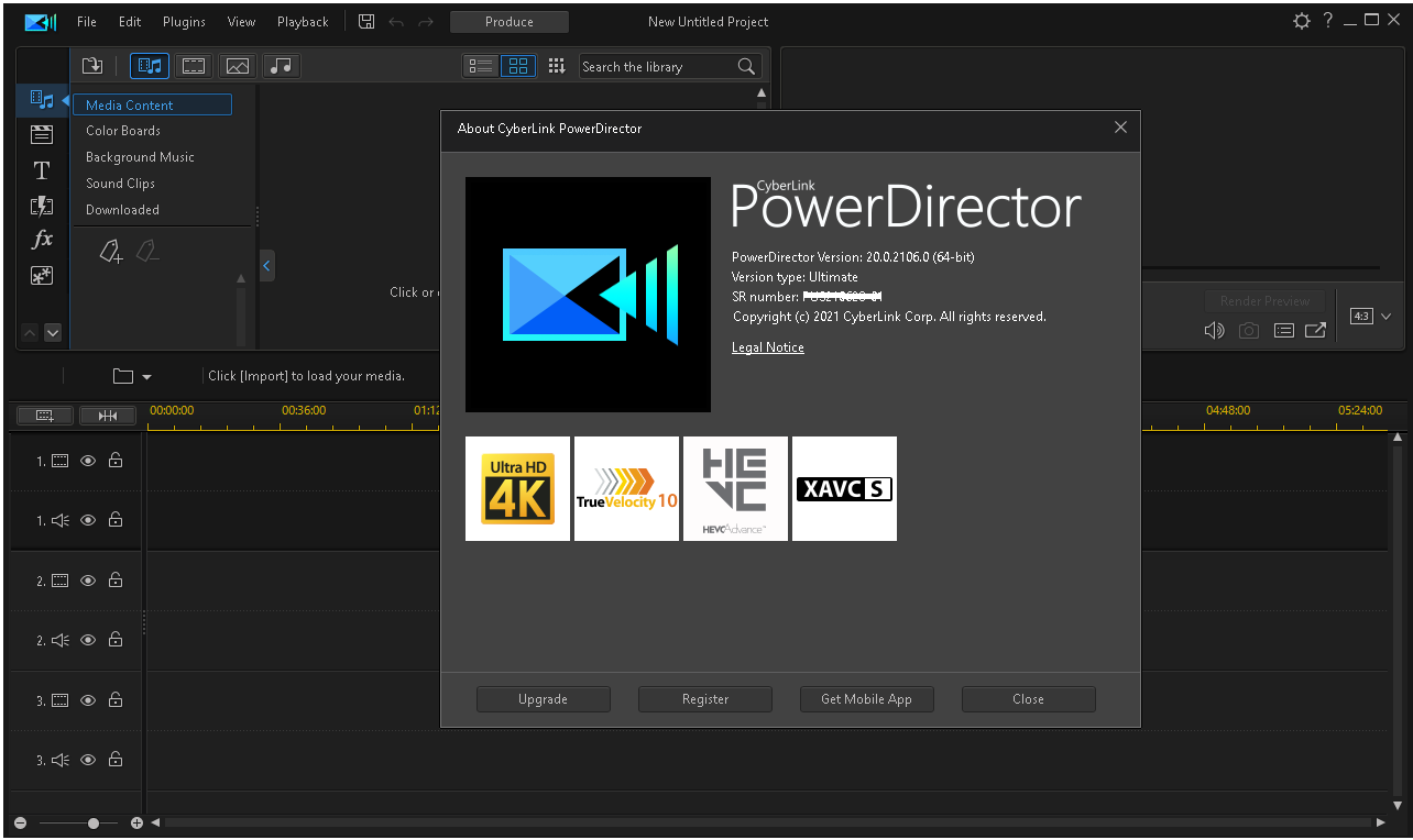 CyberLink PowerDirector Ultimate 2024 v22.0.2129.0 instal the new for windows