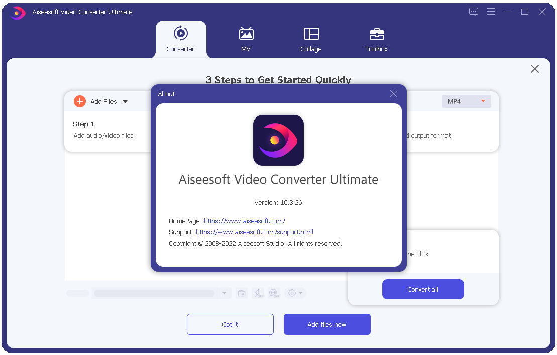 aiseesoft video converter ultimate windows 10