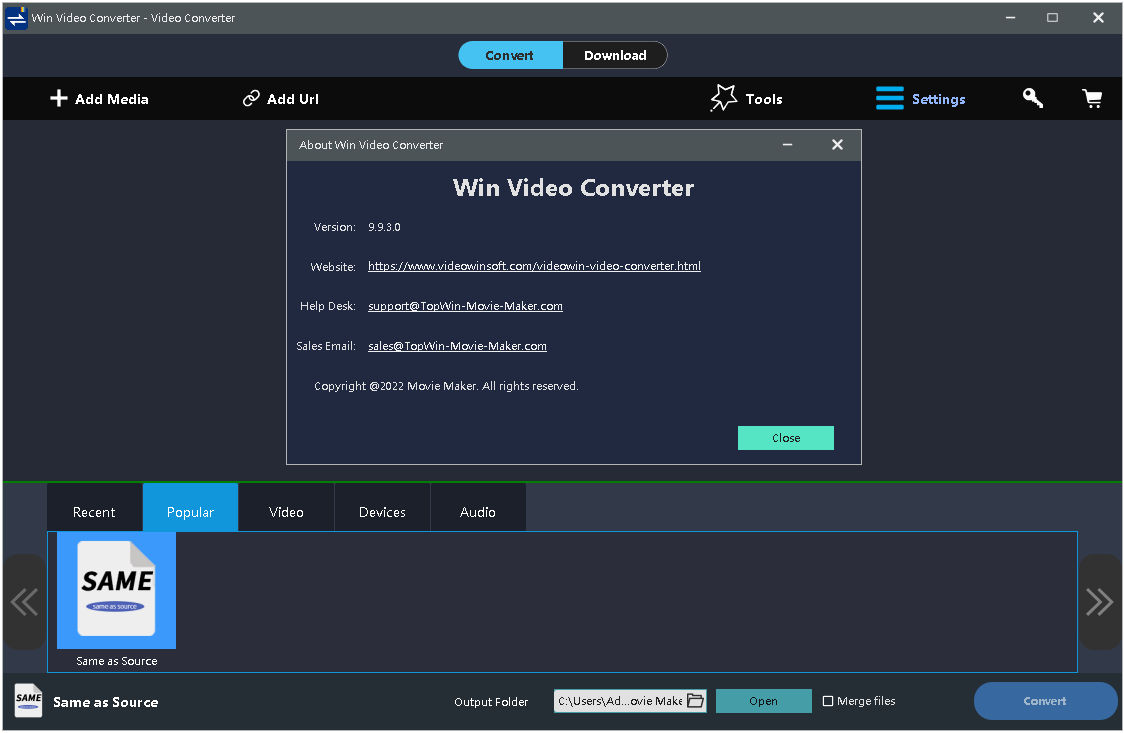Download Win Video Converter 2021 v9.9.3.0 (x64) Multilingual Portable Torrent - Kickass Torrents