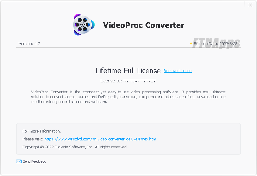 instal VideoProc Converter 4K