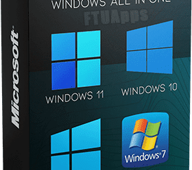 Windows All (7, 8.1, 10, 11) All Editions With Updates AIO 74in1 Incl. Office June 2023 EN-Rus Pre-Activated