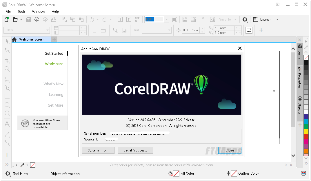 CorelDRAW Graphics Suite 2022 v24.2.0.436