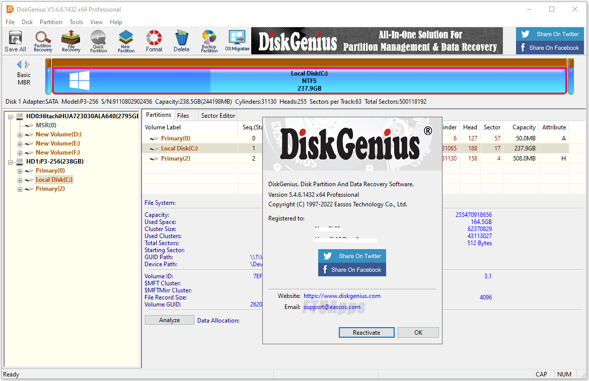 DiskGenius Professional v5.4.6.1432