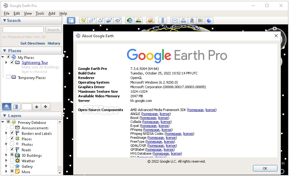 Google Earth Pro v7 3 6 9264 x64 Multilingual Portable