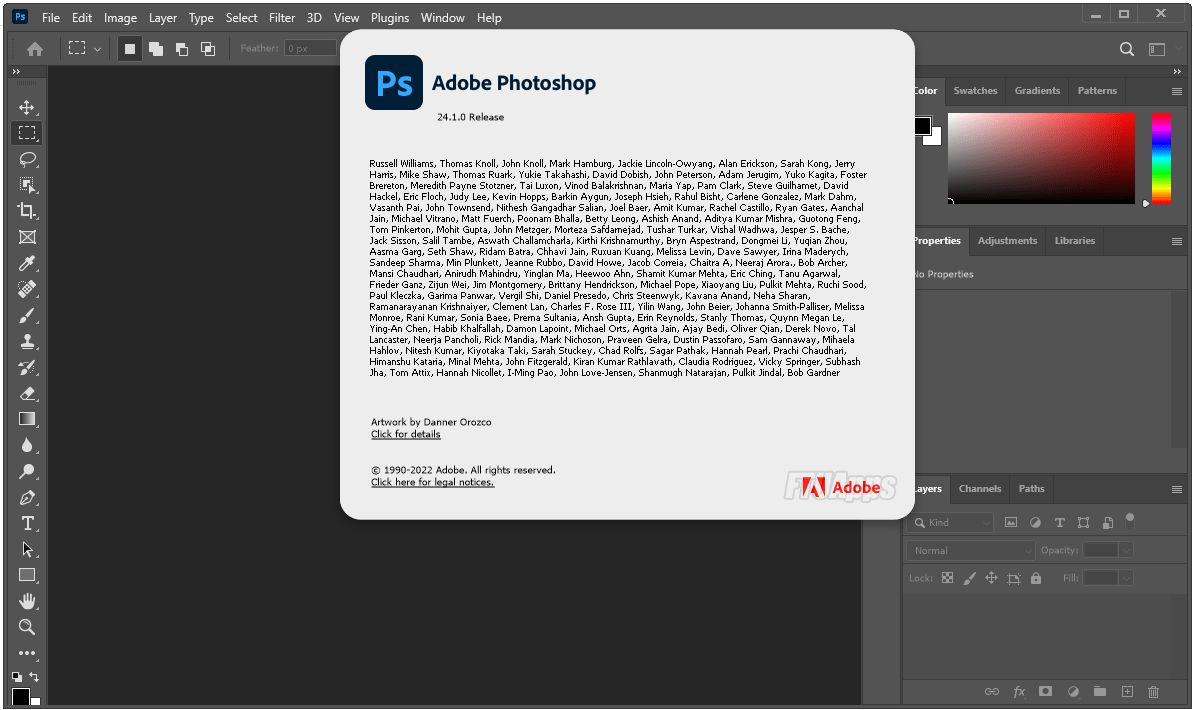 Adobe Photoshop 2023 v24.6.0.573 for windows download