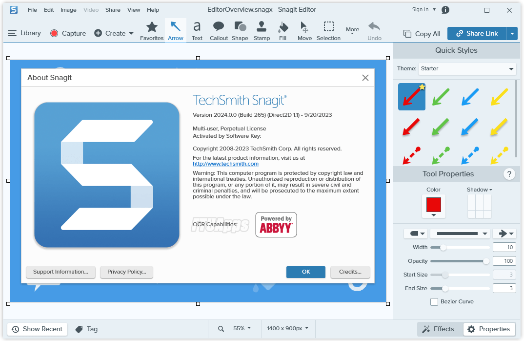 Downoad TechSmith Snagit v2024.0.0.265 (x64) Multilingual Portable Torrent with Crack, Cracked, Nulled | FTUApps.Dev | Developers' Ground