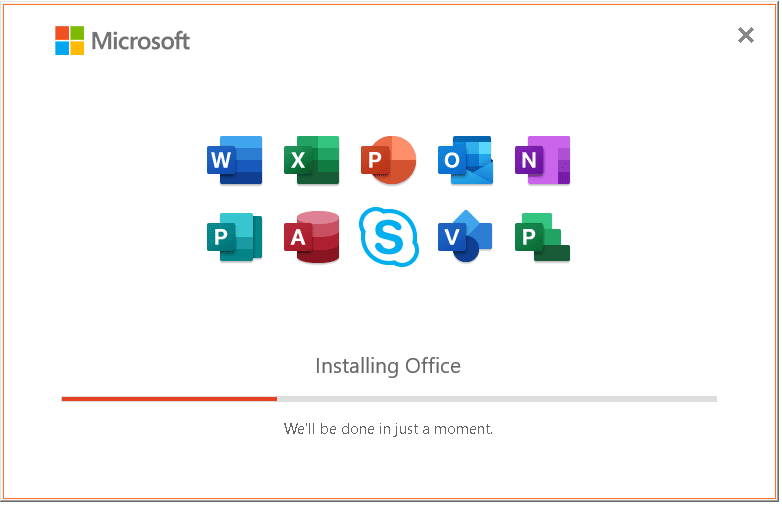 Компоненты Microsoft Office 2021.